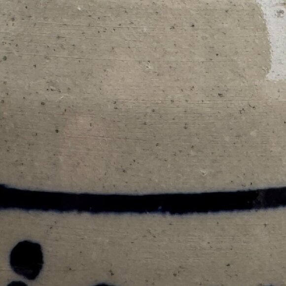 Vtg Marshall Pottery Mug Monogram Diane Stoneware 4.5" Tall Rustic Primitive - Picture 6 of 14